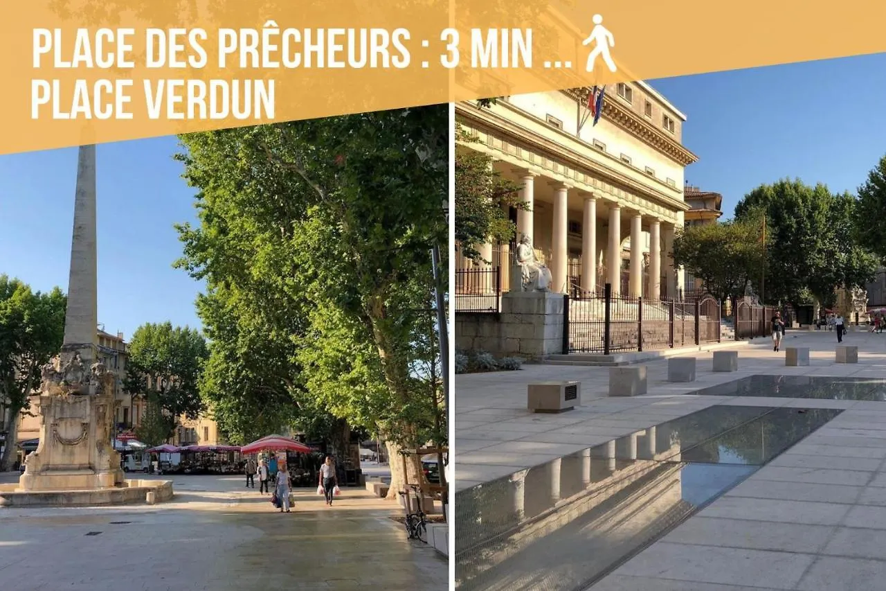Le Nid Scandi, Centre Historique, Classe, 35M2 Aix-en-Provence 0*,  France