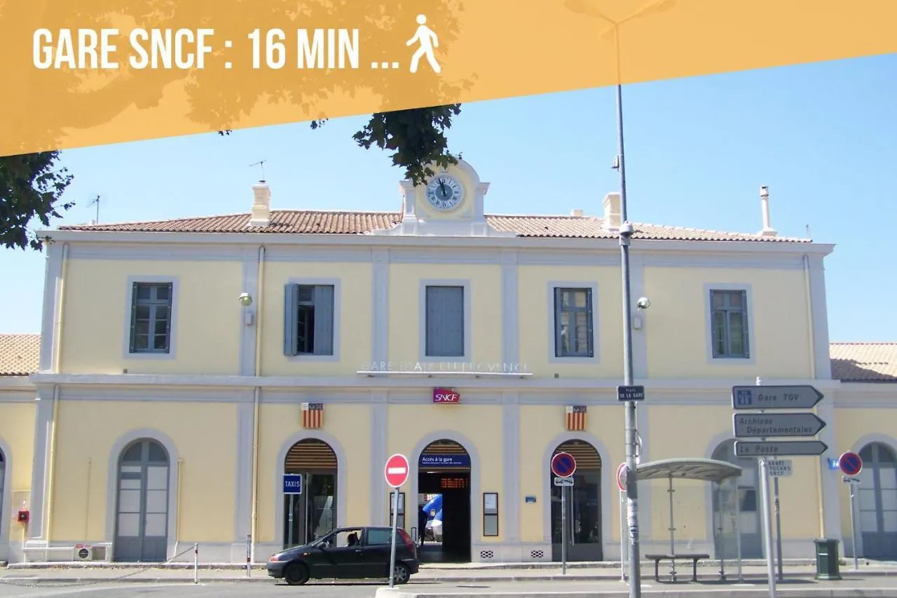 Le Nid Scandi, Centre Historique, Classe, 35M2 Aix-en-Provence Apartment